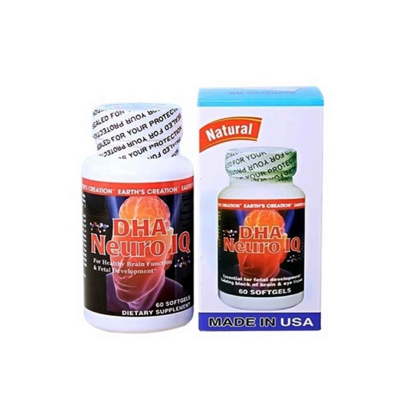DHA Neuro IQ Lọ 60 Viên – Bồi Bổ Dưỡng Chất Thị Giác