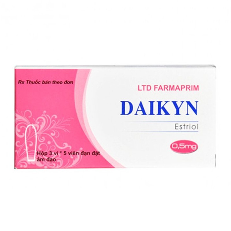 Viên Đặt Âm Đạo Daikyn 15 Viên - Trị Thiếu Estrogen