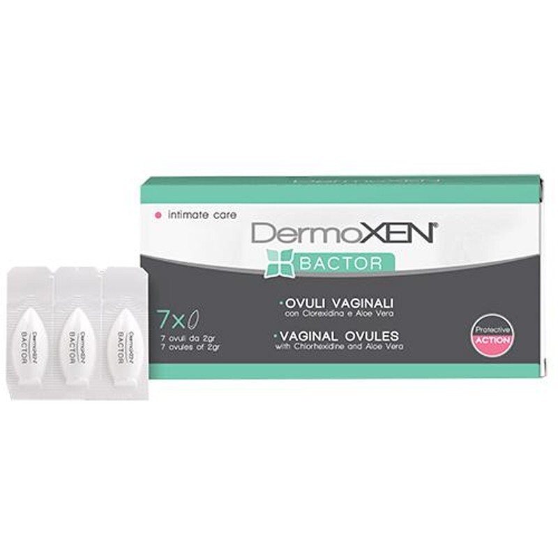 Viên Đặt Dermoxen Bactor 7 Viên - Giảm Ngứa Rát Phụ Khoa