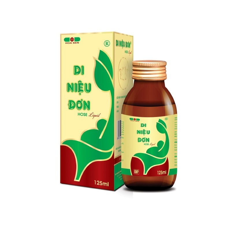Di Niệu Đơn Lọ 125ml - Trị Ra Mồ Hôi Trộm Ở Trẻ