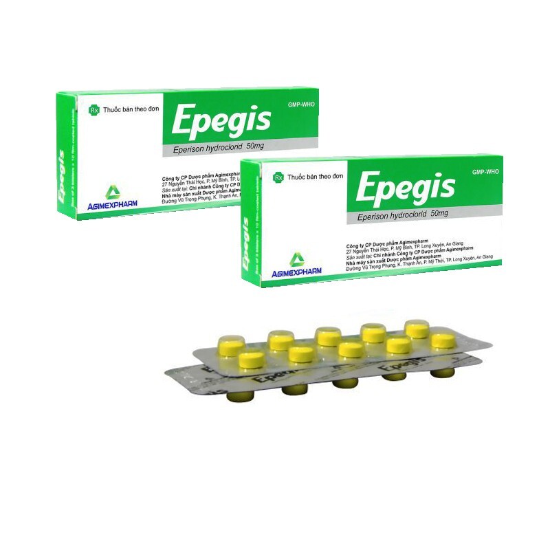 Thuốc Epegis - Hộp 30 Viên - Trị Tăng Trương Lực Cơ Hiệu Quả