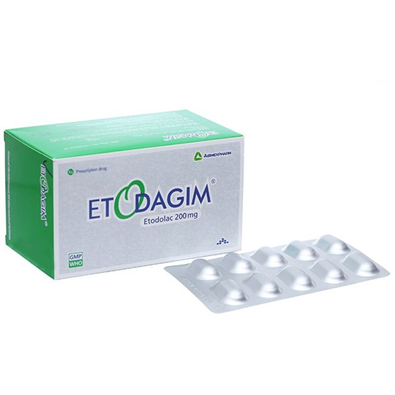Thuốc Etodagim 200mg - Điều Trị Đau, Gout, Thống Kinh