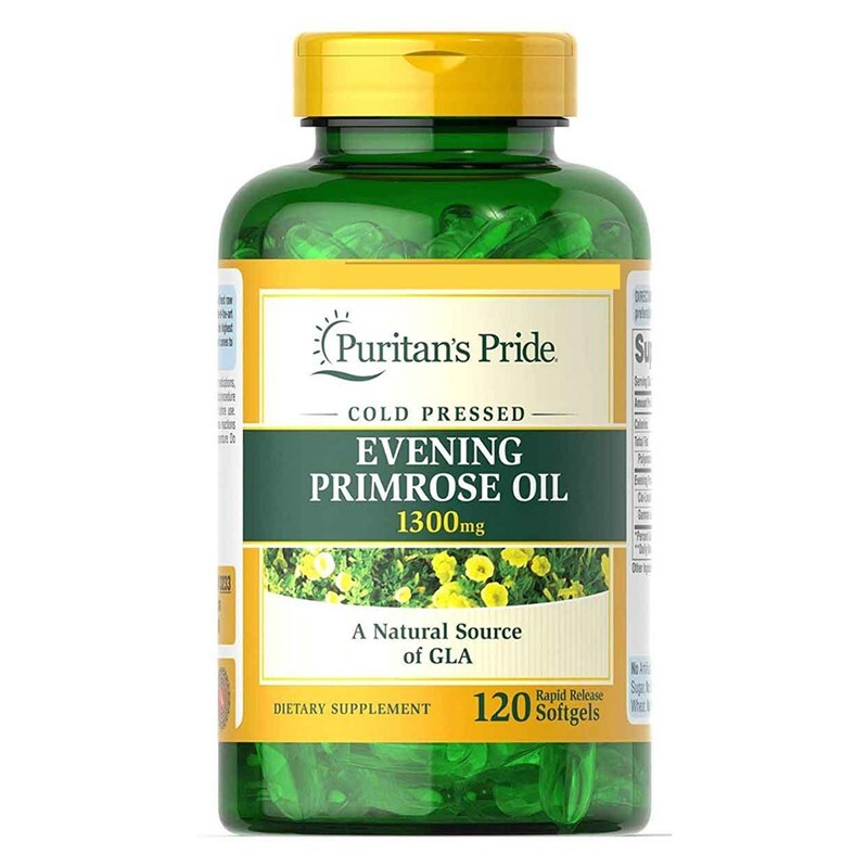 Evening Primrose Oil 1300 Hộp 120 Viên -  Cân Bằng Nội Tiết Tố Nữ