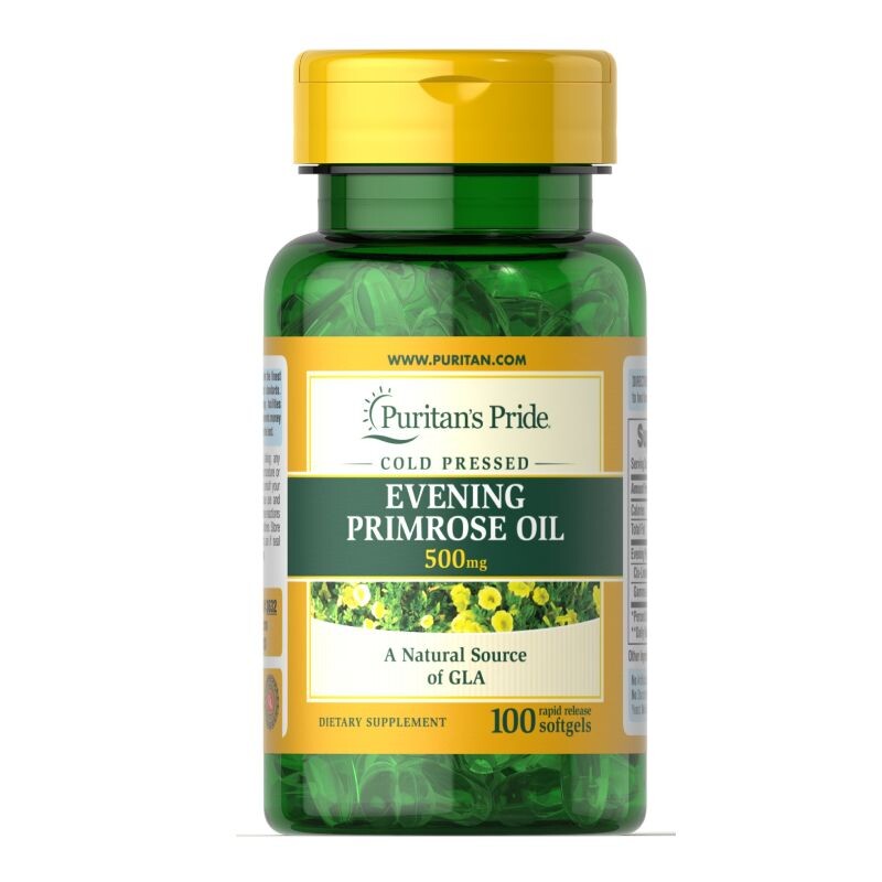 Evening Primrose Oil 500mg Lọ 100 Viên - Cân Bằng Nội Tiết Tố Nữ
