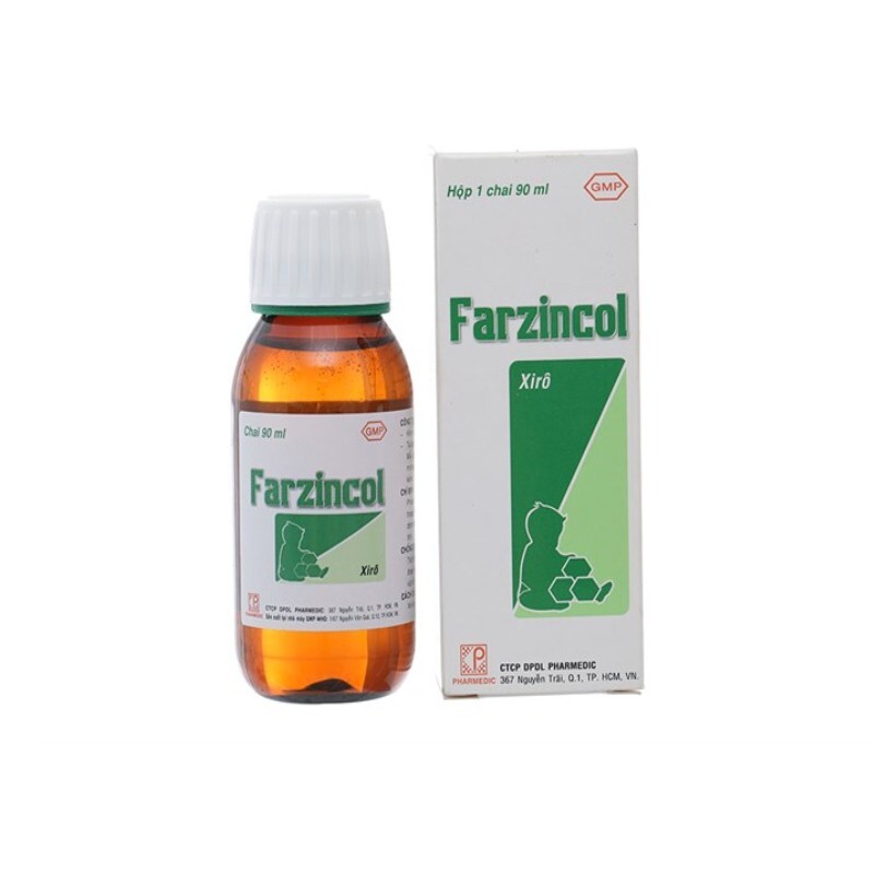 Farzincol Chai 90ml – Phòng Và Điều Trị Thiếu Kẽm