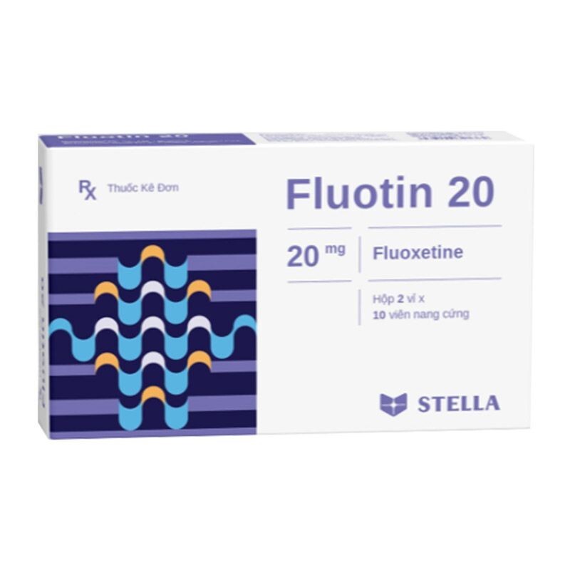 Fluotin 20 Hộp 20 Viên - Thuốc Chống Trầm Cảm