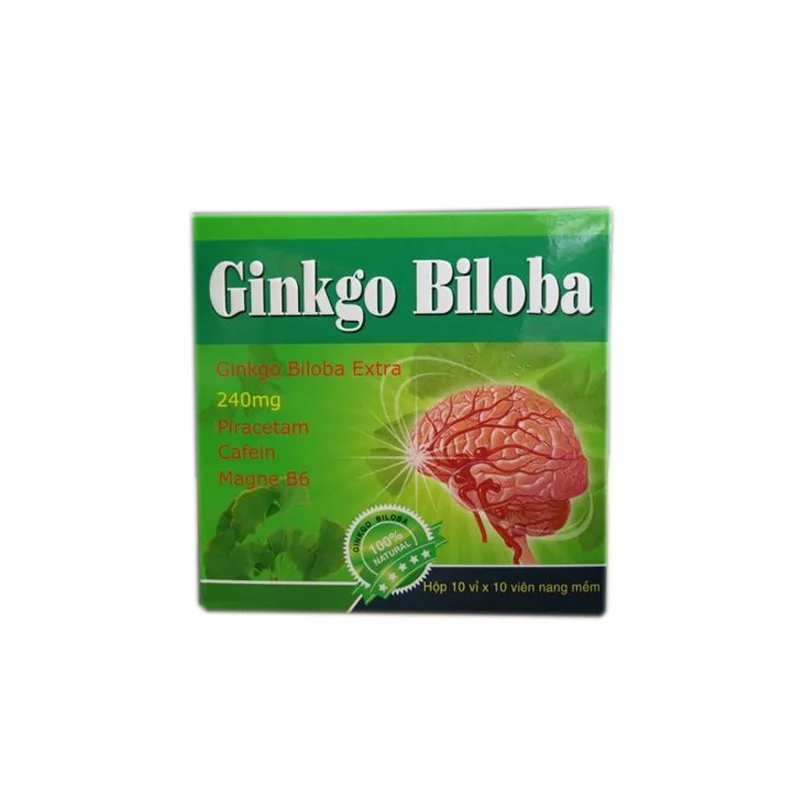 Ginkgo Biloba 240Mg Hộp 100 Viên – Tăng Cường Tuần Hoàn Não