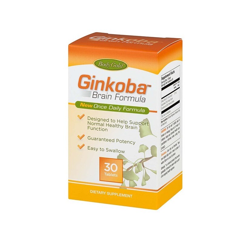 Ginkoba Brain Formula Hộp  30 Viên - Tăng Tuần Hoàn Não