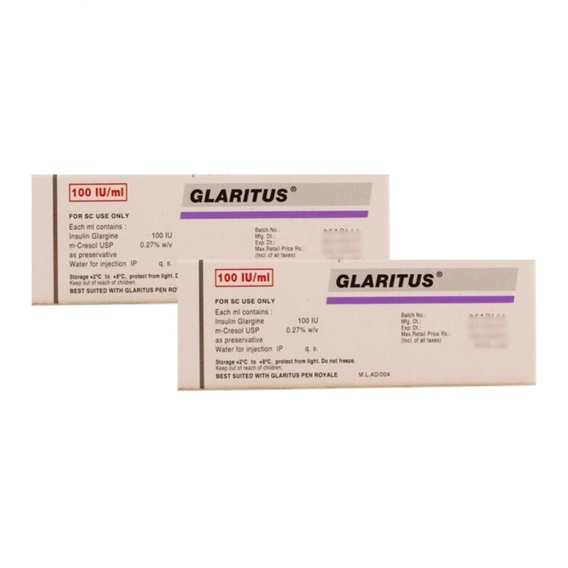 Glaritus 100 IU/ml Hộp 1 Ống - Điều Trị Đái Tháo Đường