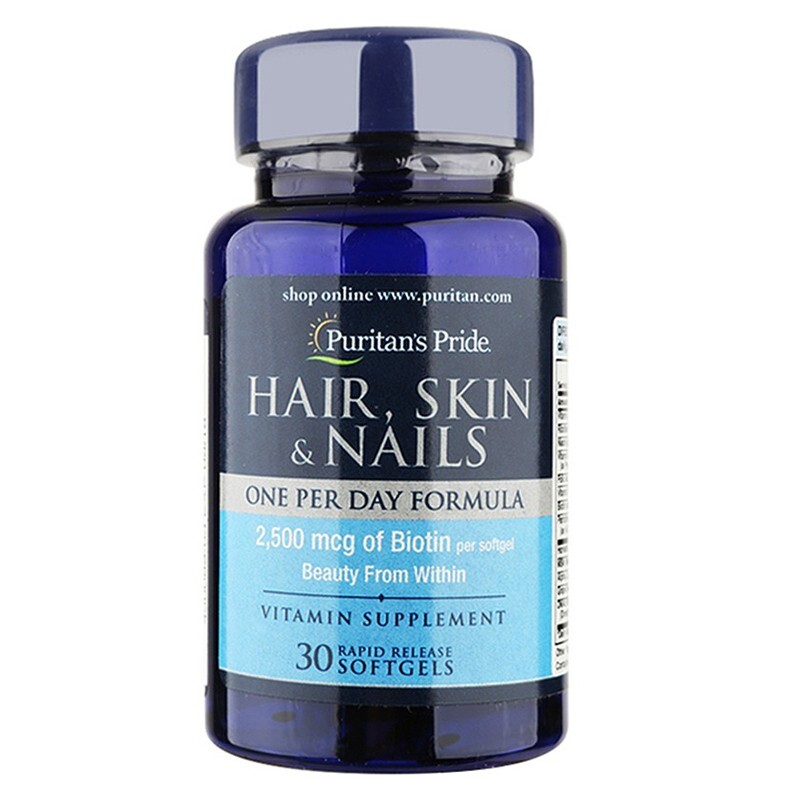 Hair Skin & Nails 30 Viên - Bổ Sung Dưỡng Chất Cho Da Tóc Móng