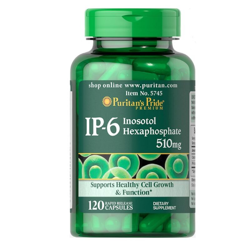 IP- 6  510 mg Lọ 120 Viên - Phòng Ngứa, Hỗ Trợ Điều Trị Ung Thư