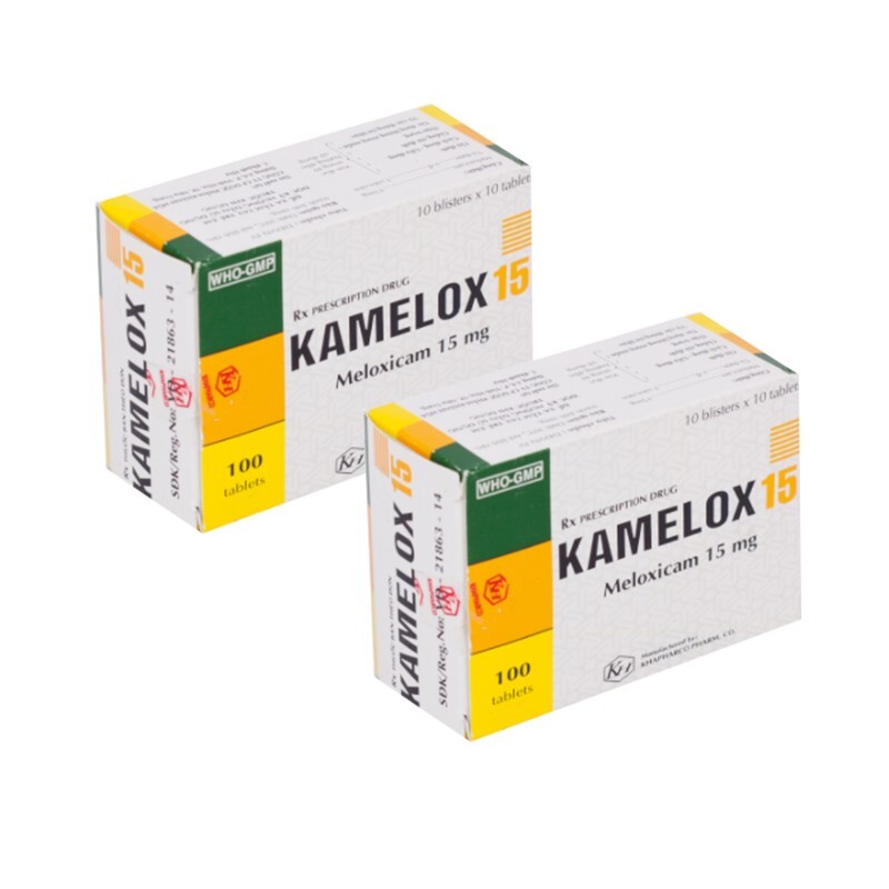 Kamelox 15 Hộp 100 Viên - Giảm Viêm Đau
