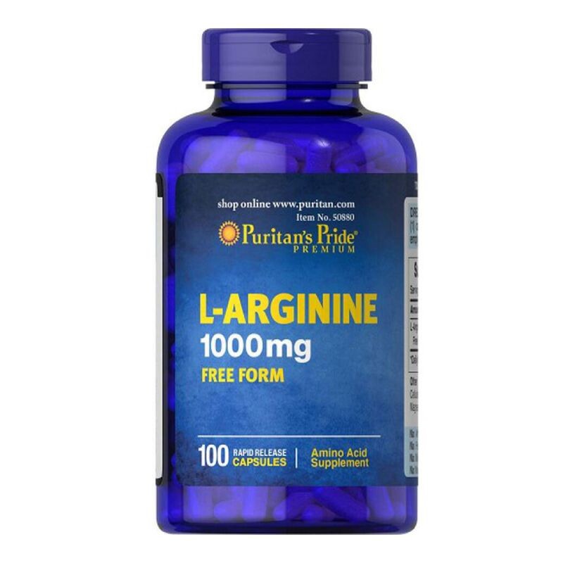 L-Arginine 1000mg Lọ 100 Viên - Viên Uống Bổ Gan