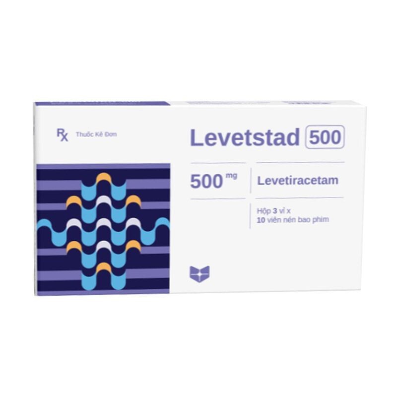 Levetstad 500 Hộp 30 Viên - Thuốc Điều Trị Động Kinh