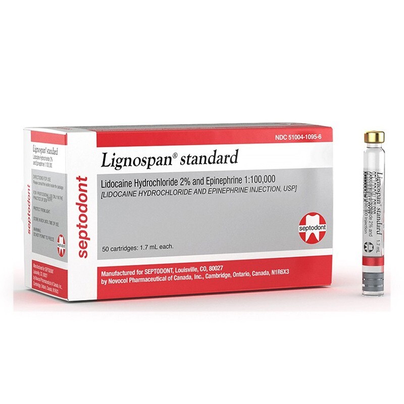 Lignospan Standard Hộp 50 Ống - Thuốc Gây Tê Tại Chỗ