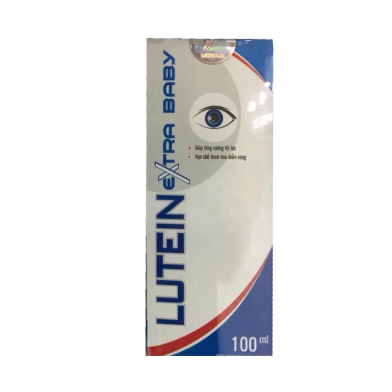 Lutein Extra Baby Lọ 100ml – Giảm Khô Mắt, Mỏi Mắt