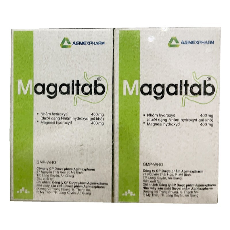 Thuốc Magaltab 400mg - Chai 50 Viên - Điều Trị Chướng Bụng, Ợ Chua