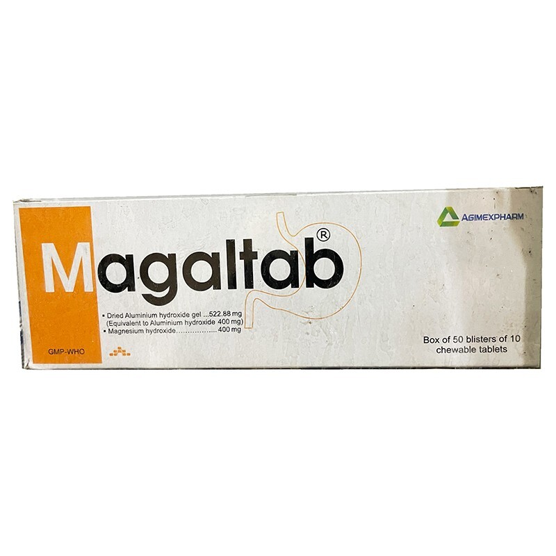 Thuốc Magaltab 522,88mg - Điều Trị Bệnh Dạ Dày, Bệnh GERD