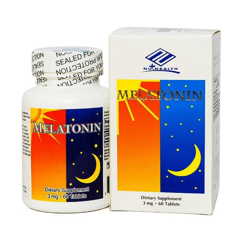 Melatonin Lọ 60 Viên – Giúp Ngủ Ngon, Giảm Căng Thẳng