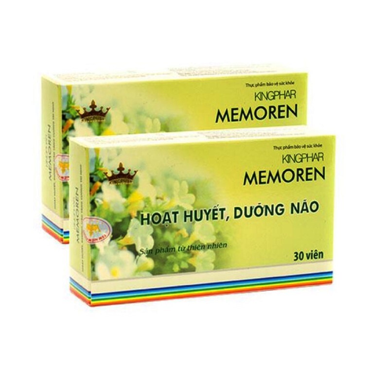 Memoren Kingphar Hộp 30 Viên – Hoạt Huyết Dưỡng Não