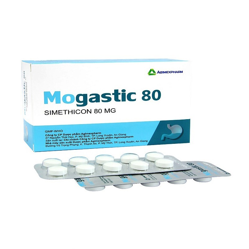 Thuốc Mogastic 80 - Hộp 100 Viên - Điều Trị Rối Loạn Tiêu Hóa
