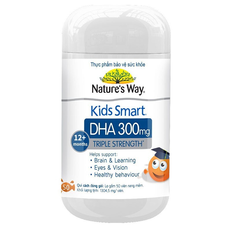Nature’s Way Kids Smart DHA 300mg - Cho Bé Thông Minh Hơn