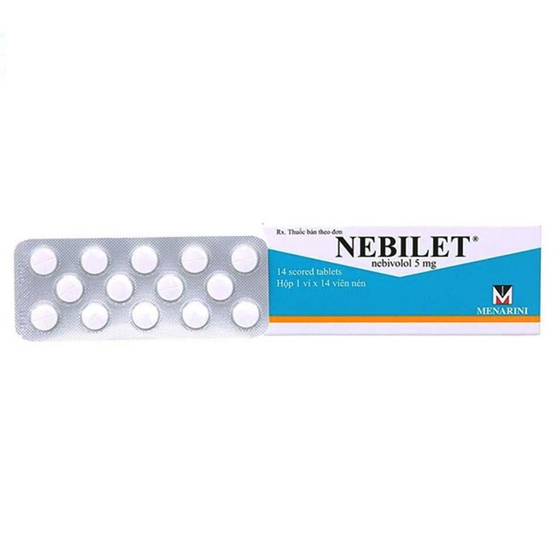 Nebilet 5mg Hộp 14 Viên - Điều Trị Bệnh Tim Mạch