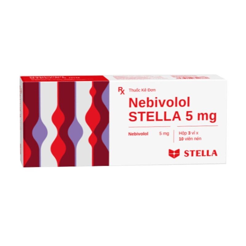 Nebivolol Stella 5mg Hộp 30 Viên - Điều Trị Cao Huyết Áp