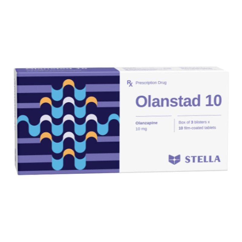 Olanstad 10 Hộp 30 Viên - Thuốc Chống Loạn Thần