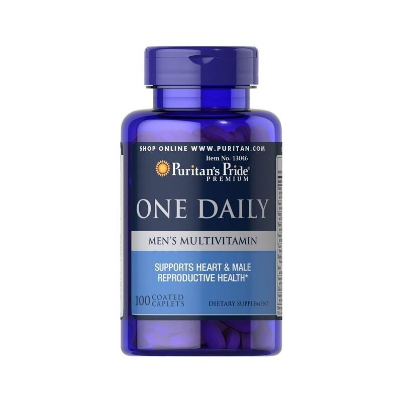 One Daily Men Multivitamin Hộp 100 Viên - Vitamin Tổng Hợp Cho Nam Giới
