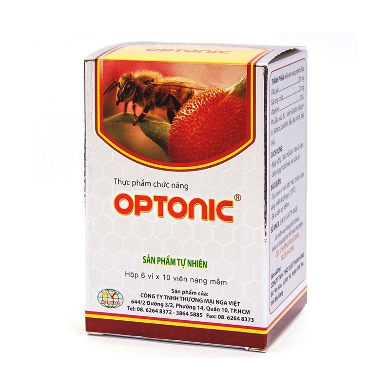 Optonic Hộp 60 Viên – Giúp Đôi Mắt Sáng Khỏe, Làm Đẹp Da