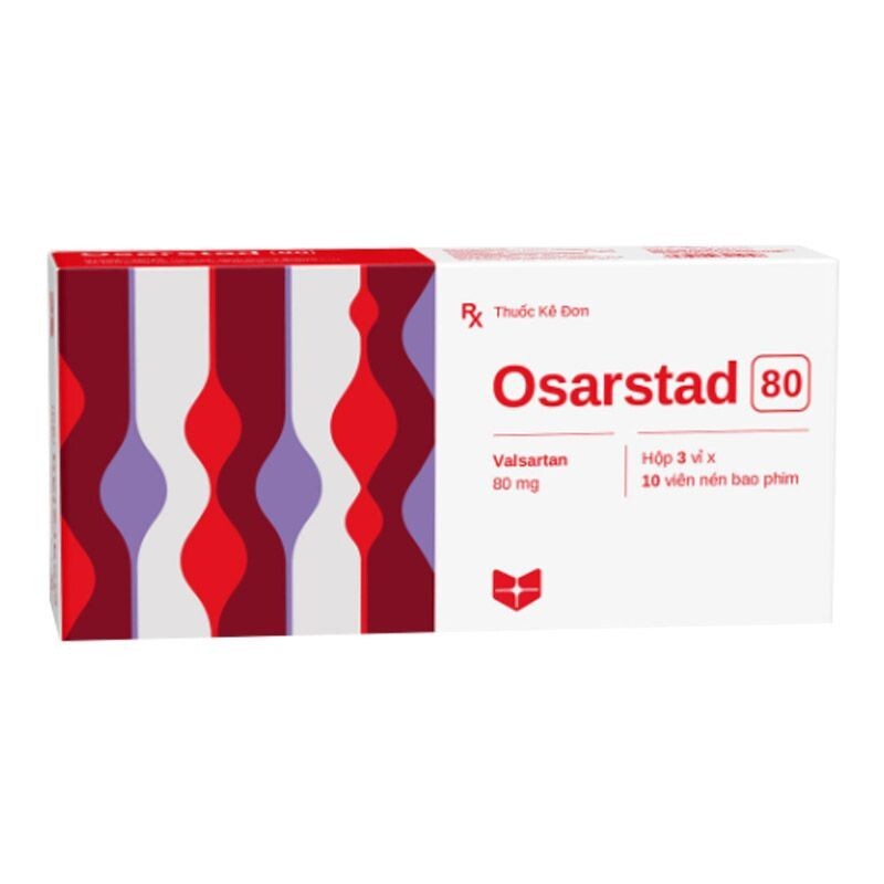 Osarstad 80 Hộp 30 Viên - Điều Trị Bệnh Tim Mạch