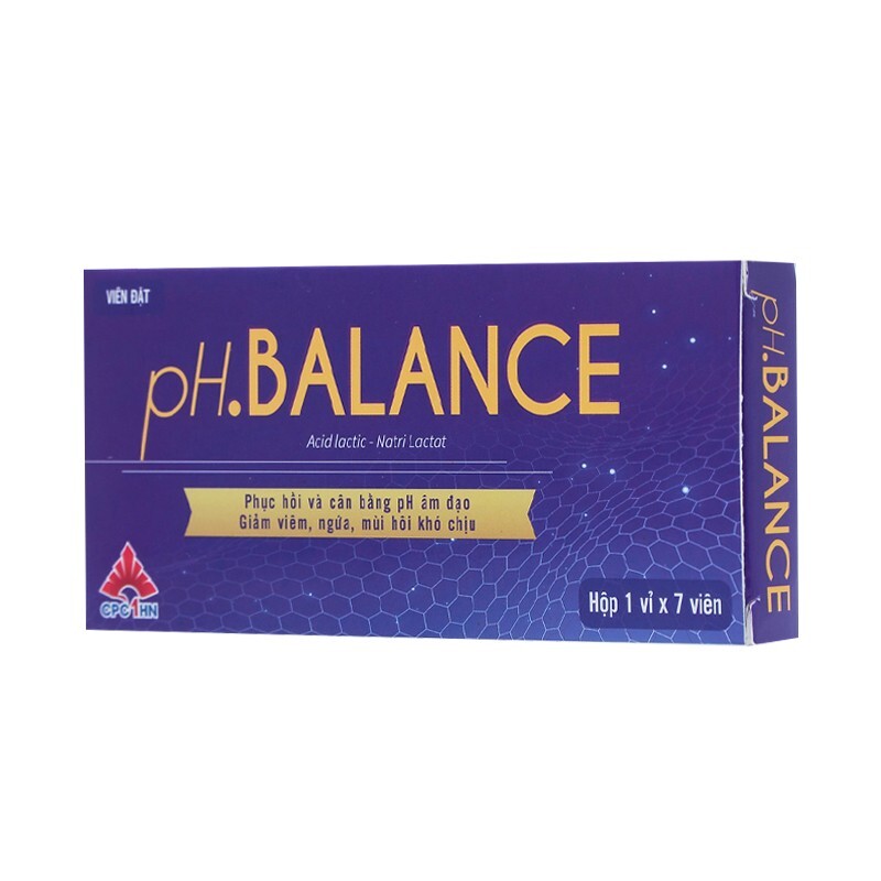PH Balance - Hộp 7 Viên - Giảm Tiết Dịch Bất Thường Vùng Kín