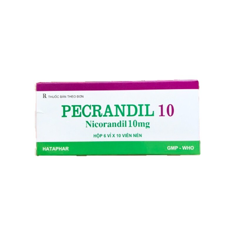 Pecrandil 10 Hộp 60 Viên - Kiểm Soát Bệnh Mạch Vành