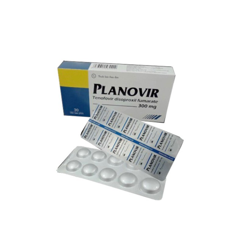 Planovir Hộp 30 Viên - Trị Viêm Gan Siêu Vi B