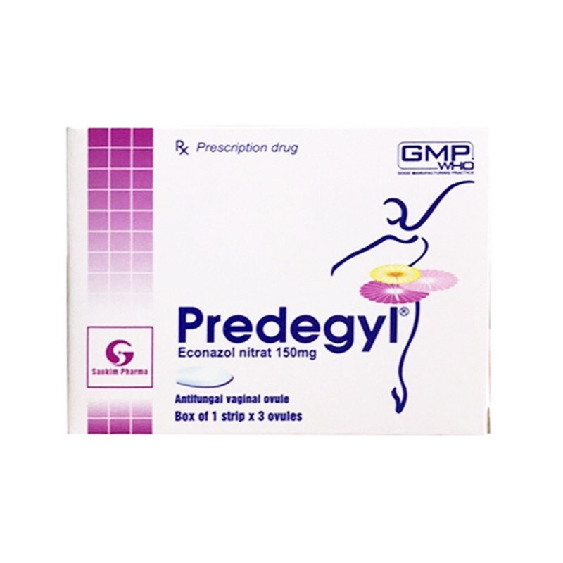 Viên Đặt Predegyl - Hộp 3 Viên – Điều Trị Viêm Âm Đạo