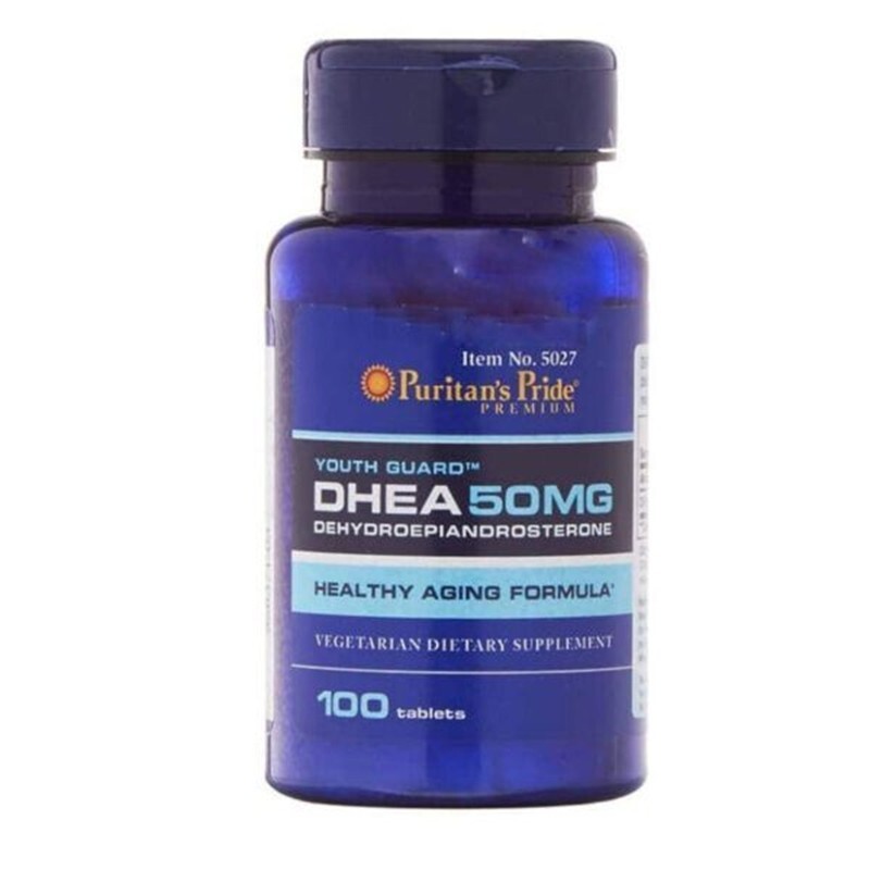 Puritan's Pride DHEA 50mg Lọ 100 Viên - Điều Chỉnh Nội Tiết Tố Nữ