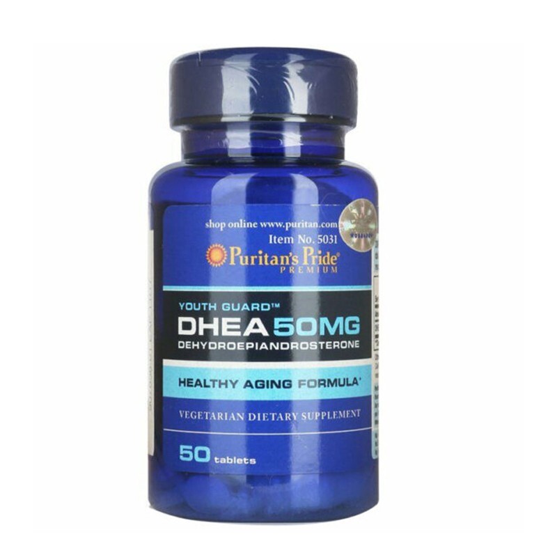 Puritan's Pride DHEA 50mg Lọ 50 Viên - Điều Chỉnh Nội Tiết Tố Nữ