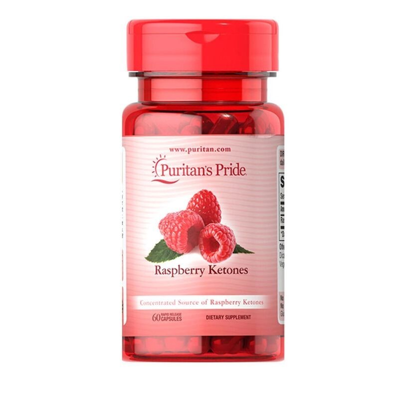 Raspberry Ketones 100 Lọ 60 Viên - Hỗ Trợ Cải Thiện Vóc Dáng