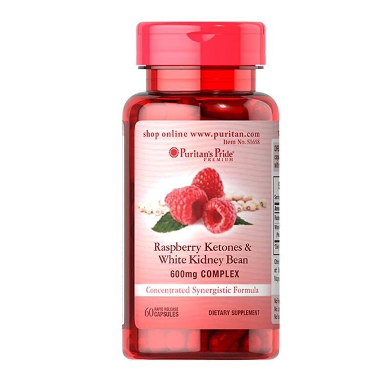 Raspberry Ketones 600 Lọ 60 Viên - Hỗ Trợ Cải Thiện Vóc Dáng