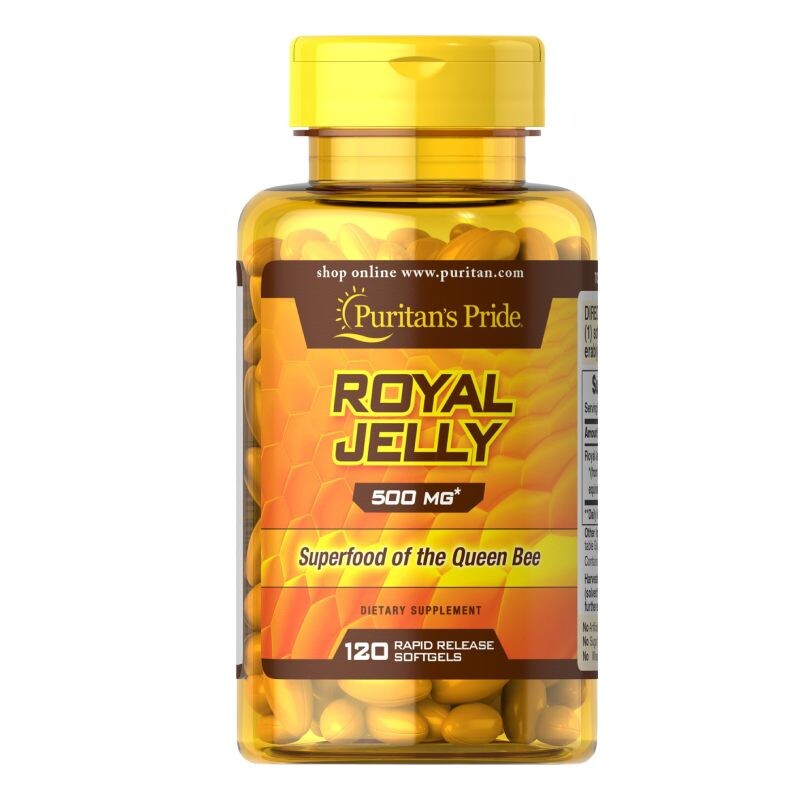 Royal Jelly 500mg Lọ 120 Viên - Viên Uống Sữa Ong Chúa