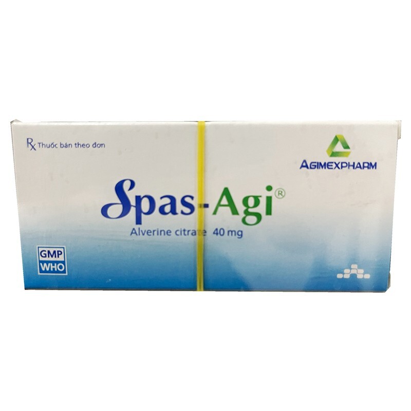 Thuốc Spas-agi 40mg Agimexpharm - Giảm Co Thắt Cơ Trơn
