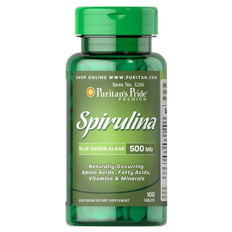Spirulina 500mg Lọ 100 Viên - Hỗ Trợ Sức Khỏe