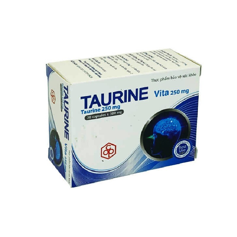 Taurine Vita 250Mg Hộp 30 Viên – Giúp Bổ Sung Taurine