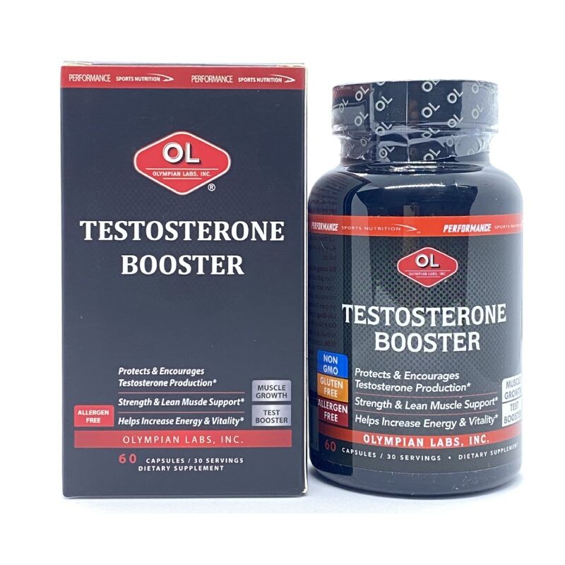 Testosterone Booster Lọ 60 Viên - Cải Thiện Sinh Lý Nam Giới
