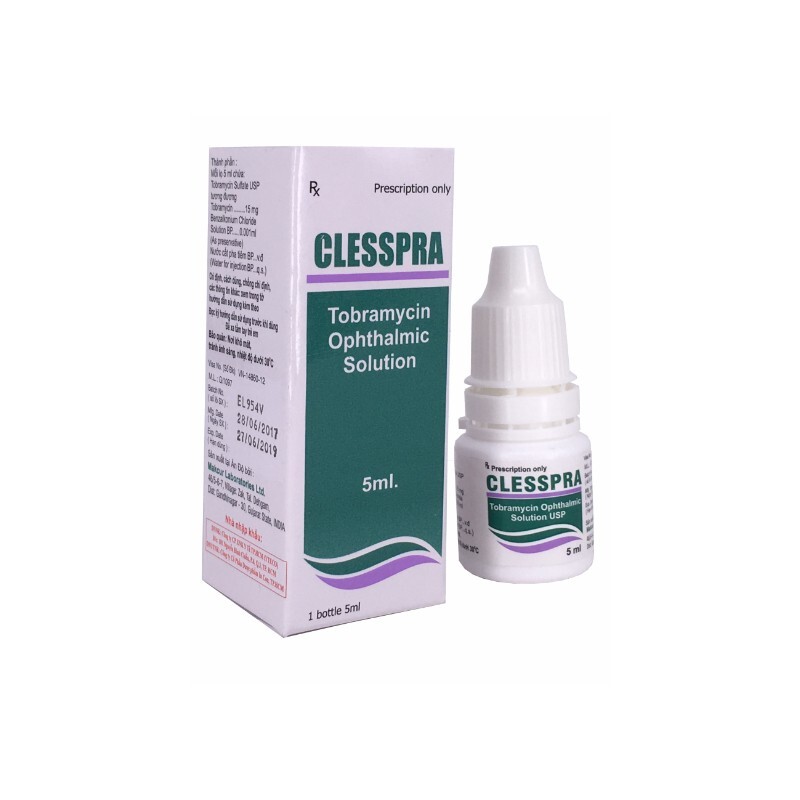 Thuốc Clesspra – Hộp 1 Lọ 5ml – Điều Trị Nhiễm Khuẩn Mắt