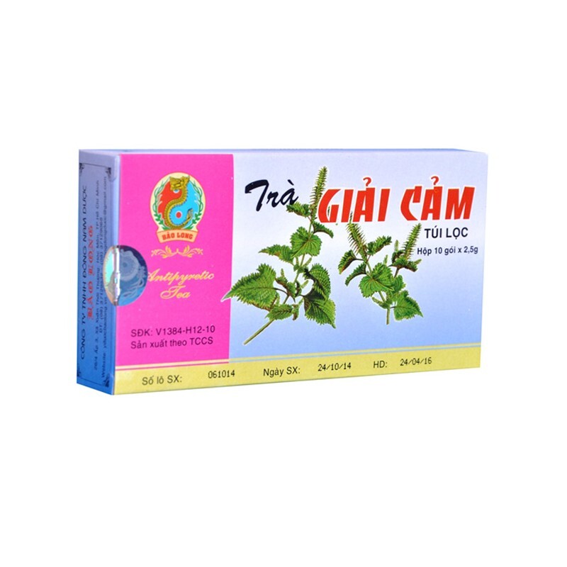 Trà Giải Cảm Hộp 10 Gói – Trị Cảm Sốt, Sổ Mũi