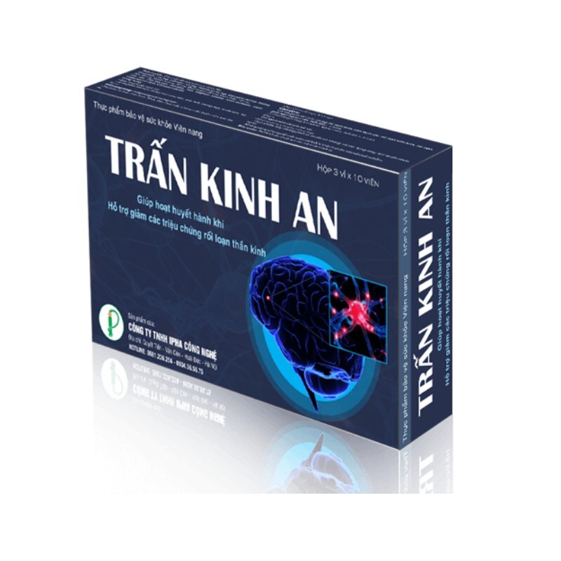 Trấn Kinh An Hộp 30 Viên – Giúp An Thần, Giảm Căng Thẳng