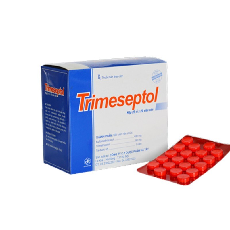 Trimeseptol - Hộp 500 Viên – Điều Trị Nhiễm Khuẩn