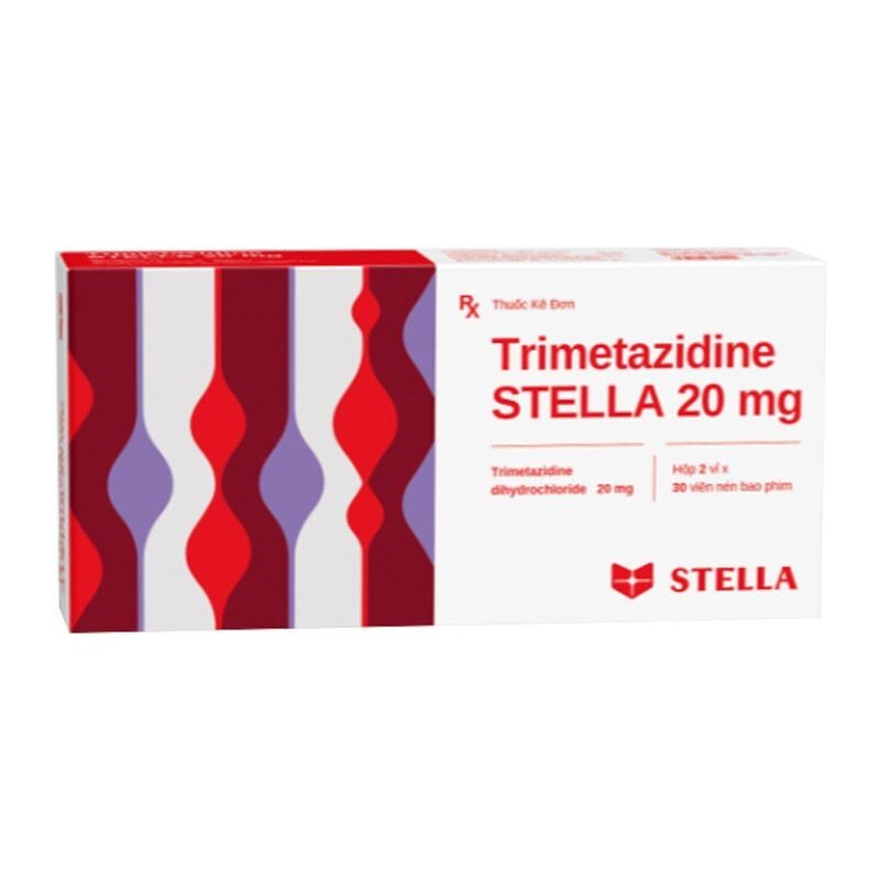 Trimetazidine Stella 20mg Hộp 60 Viên - Trị Đau Thắt Ngực
